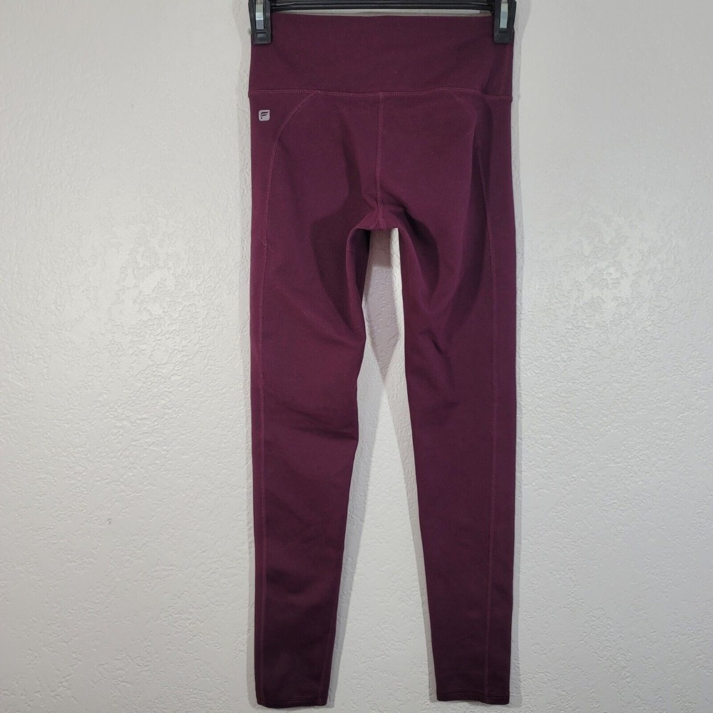 Fabletics Define Powerhold Leggings Size Xs Maroo… - image 1